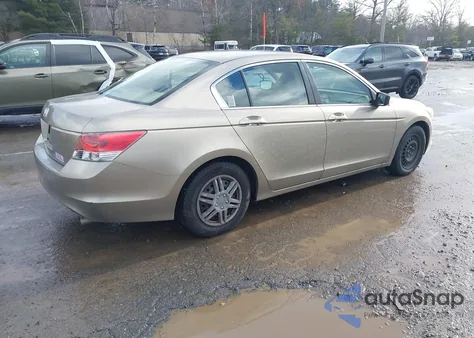 2008 Honda Accord 2.4 Lx из США, поврежденный, VIN JHMCP26348C029595